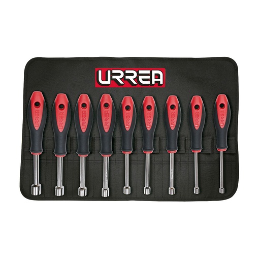 [HC91793] URREA JUEGO 8200M DESTORNILLADOR CAJA METALICA