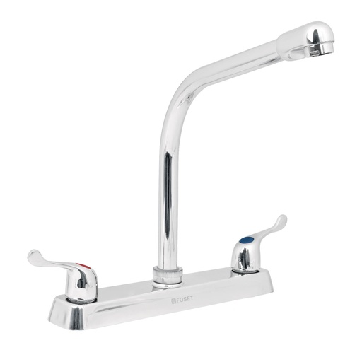 [HC91917] FOSET MEZCLADORA F-319P 8" CIERRE 1/4V MANERALES DE PALANCA