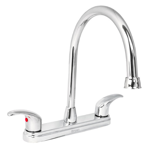 [HC91918] FOSET MEZCLADORA AQF-82 8" P/FREGADERO MANERALES PALANCA
