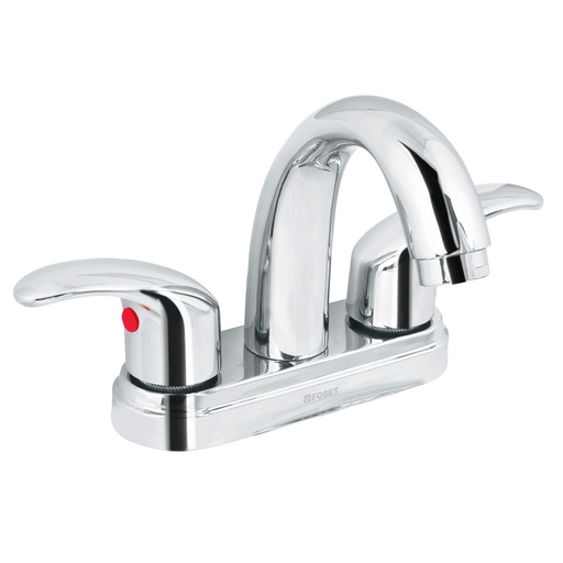 [HC91920] FOSET MEZCLADORA AQM-52 4 P/LAV NARIZ CURVA MAN PALANCA
