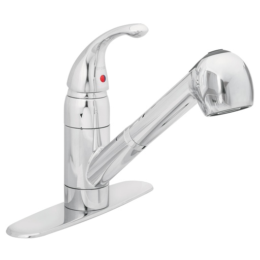 [HC92133] FOSET MONOMANDO AEF-82 P/FREGADERO C/CUELLO EXTRAIBLE