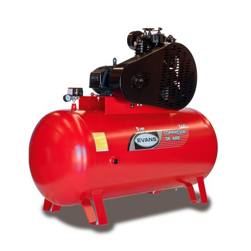 [HC76571] EVANS COMPRESOR E230ME500-500 / 5HP  500L LUBRICADO PROF BFC