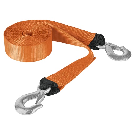 [HC92260] TRUPER CORREA P/REMOLQUE      48MMX5.8MT C/GANCHOS CREM-2X58