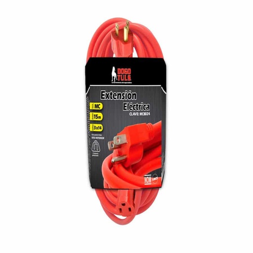 [HC91543] DOGOTULS EXTENSION ELECT USO  RUDO 3X14AWG 15MT MC8024