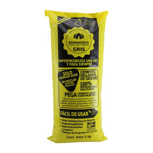 [HC76698] RESANACRETO 1KG GRIS