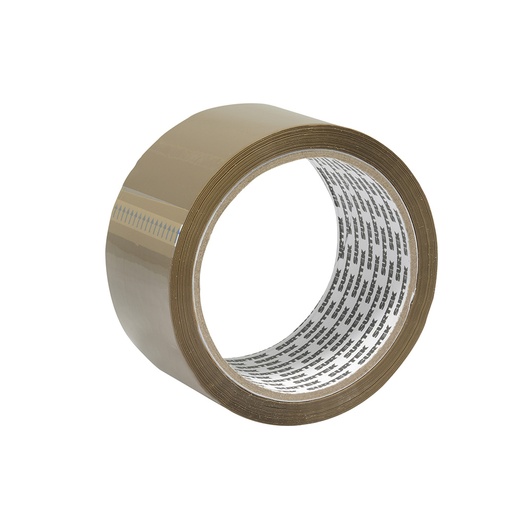 [HC76350] SURTEK CINTA DE EMPAQUE 2X50MT 138037  CANELA