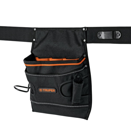 [HC92601] TRUPER PORTA HERRAMIENTA PONY-7 25X29CM POLIESTER 7 COMPA