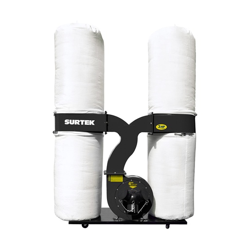 [HC91532] SURTEK COLECTOR POLVO RP743A 3HP 4" 3 ENTRADAS