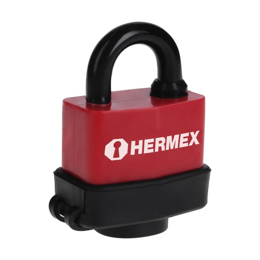 [HC84012] HERMEX CANDADO CMR-50 50MM ACERO LAMINADO CUBIERTA PVC