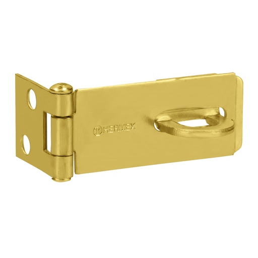 [HC81710] HERMEX PORTACANDADO POCL-175 1 3/4" ACERO LATONADO