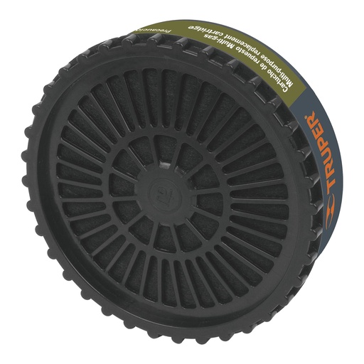 [HC81597] TRUPER CARTUCHO CAR-MU P/RESPIRADOR P/VAPORES ORGANICOS
