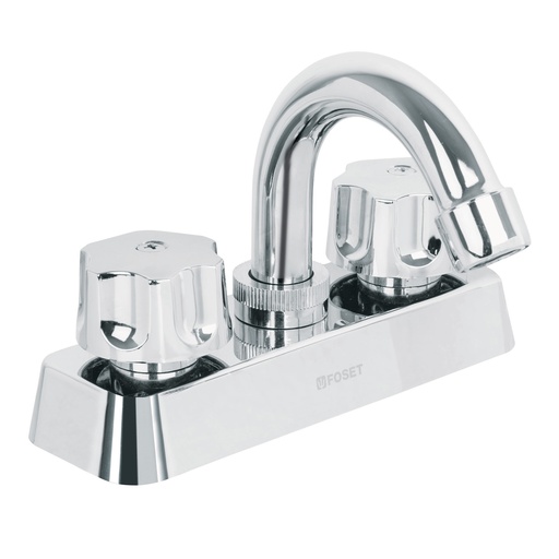 [HC84129] FOSET MEZCLADORA MP-050P 4 PLAST CIERRE 1/4V CUELLO CURVO
