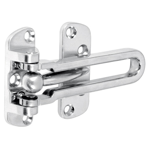 [HC81551] HERMEX PASADOR ABATIBLE       CROMO MATE P/PUERTA PAAB-3