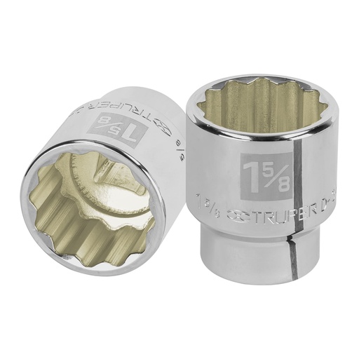 [HC81662] TRUPER DADO D-5552 1 5/8" CUADRO 3/4" 12 PUNTAS STD