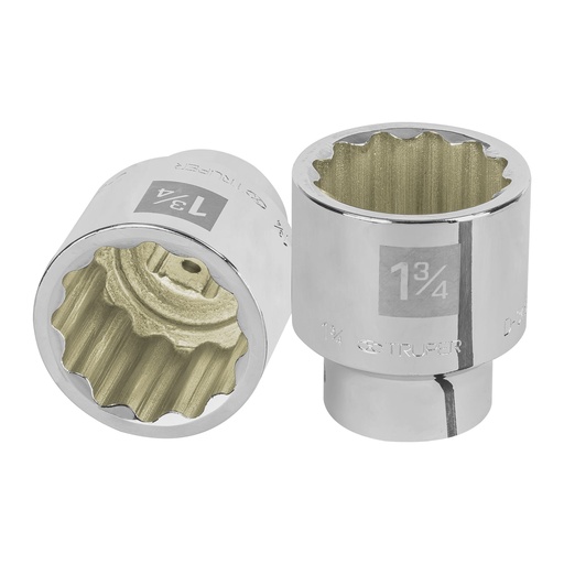 [HC81663] TRUPER DADO D-5556 1 3/4" CUADRO 3/4" 12 PUNTAS STD