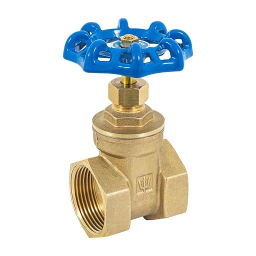 [HC81874] FOSET VALVULA CORO-1-1/4 1 1/4" COMPUERTA ROSCABLE LATON