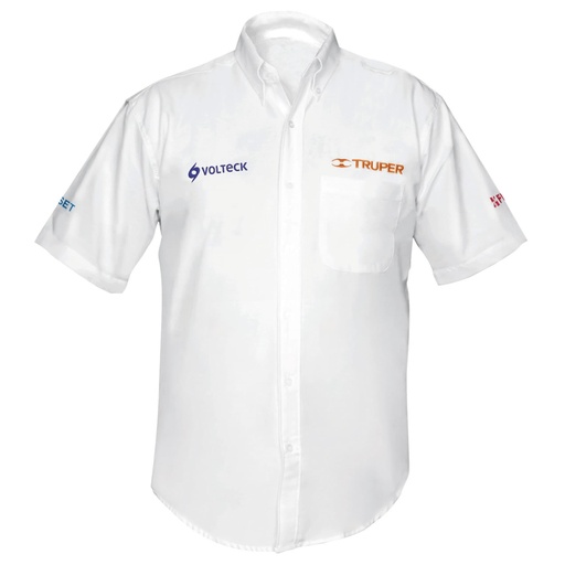 [HC81615] TRUPER CAMISA CAM-BCO-CM M MEZCLILLA MGA CORTA