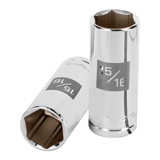 [HC81999] TRUPER DADO D-5330-H 15/16 CUADRO 1/2 LARGO 6PTAS STD