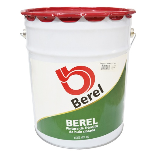 [HC83481] BEREL PINTURA TRAFICO 19LT    AMARILLO