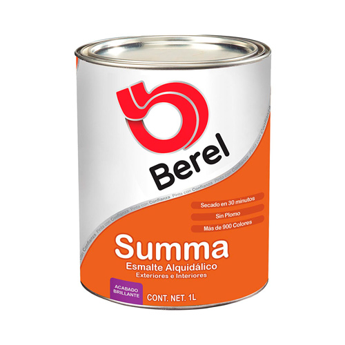 [HC83535] BEREL SUMMA ESMALTE BASE      PASTEL 1LT BLANCO