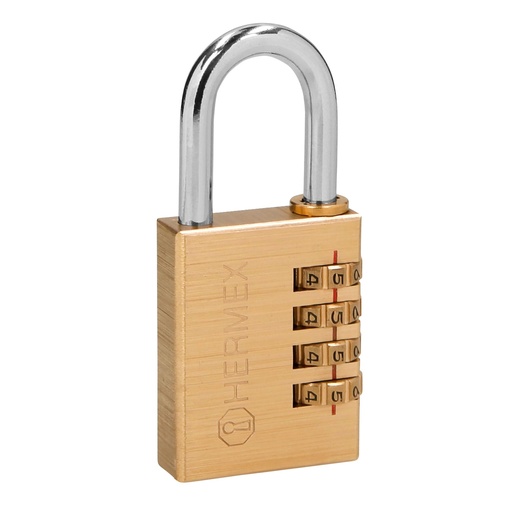 [HC81588] HERMEX CANDADO CL-40C 40MM LATON DE COMBINACION