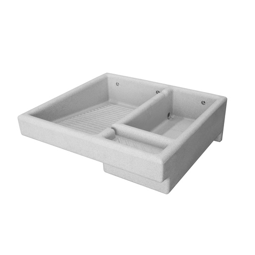 [HC83894] VERSAPLAS LAVADERO PLAST LD71B12Z GRISC/PILETA