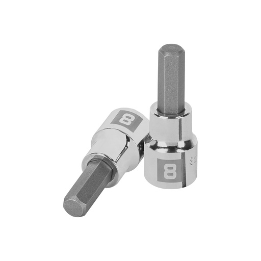 [HC81916] TRUPER DADO D-4990-8M 8MM CUADRO 3/8" PUNTA HEXAGONAL MM