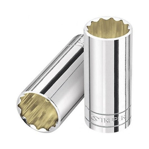 [HC81658] TRUPER DADO D-5336-E 1 1/8" CUADRO 1/2" LARGO 12 PUNTA STD