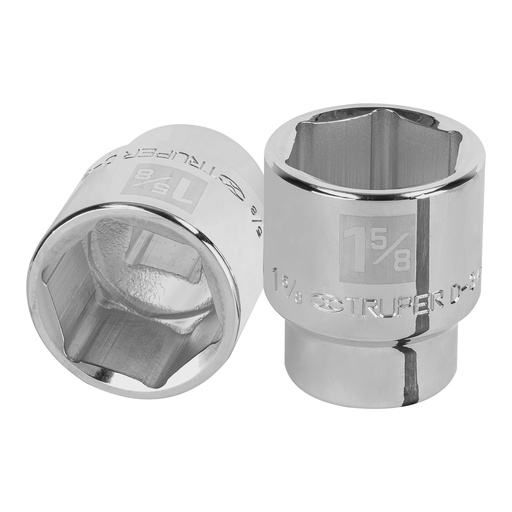 [HC81661] TRUPER DADO D-3452-H 1 5/8" CUADRO 3/4" 6 PUNTAS STD