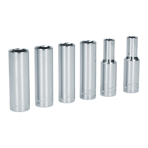 [HC82043] SURTEK JUEGO DE 6 DADOS LARGOSMETRICOS 1/2"