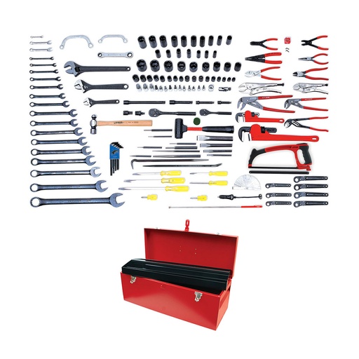 [HC80656] URREA JGO HERRAMIENTA 137PZ   INDUSTRIAL P/FERROCARRIL CJ ME