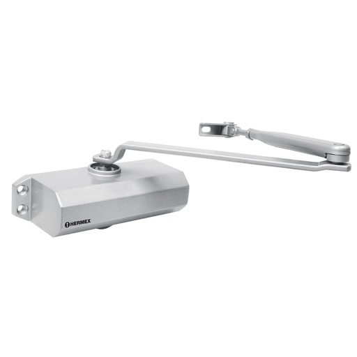 [HC80805] HERMEX CIERRAPUERTA CIPU HIDRAHULICO ALUMINIO