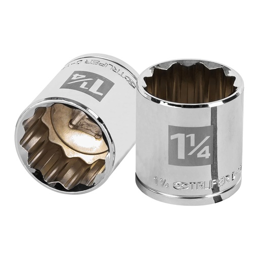 [HC82048] TRUPER DADO D-5440 1 1/4" CUADRO 1/2" 12 PUNTAS STD