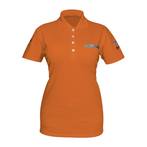 [HC81997] TRUPER PLAYERA POL-ND-C CH TIPO POLO P/MUJER NARANJA