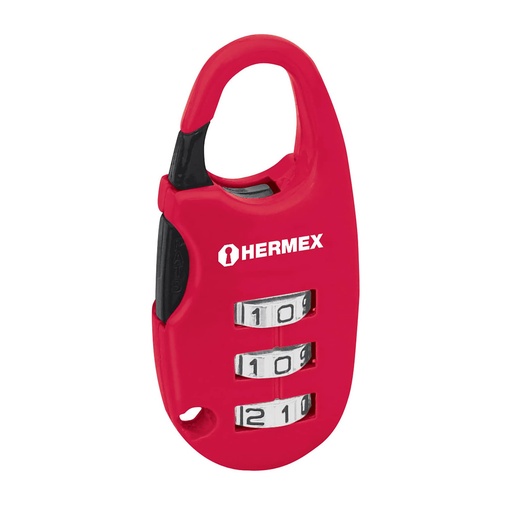 [HC82153] HERMEX CANDADO MALETERO DE    COMBINACION 25MM CMA-3C