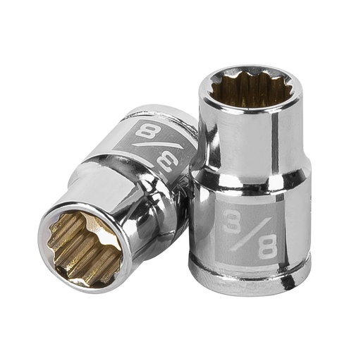[HC82019] TRUPER DADO D-5212 3/8" CUADRO 3/8" 12 PUNTAS STD
