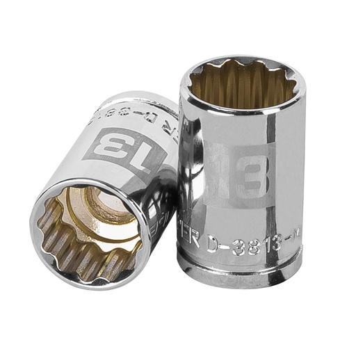 [HC82021] TRUPER DADO D-5213-M 13MM CUADRO 3/8" 12 PUNTAS MM