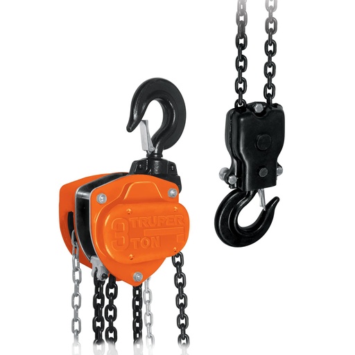 [HC80568] TRUPER GARRUCHA D/CADENA  3T  3MT16827  POL-3 IND GANCHO