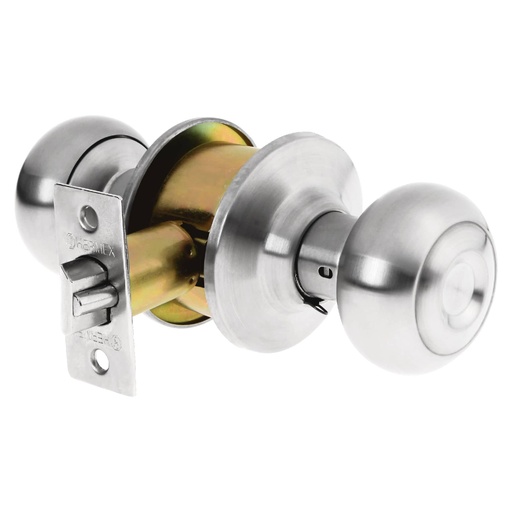 [HC81336] HERMEX CERRADURA CEPO-32E OVAL ENTRADA CROMO MATE