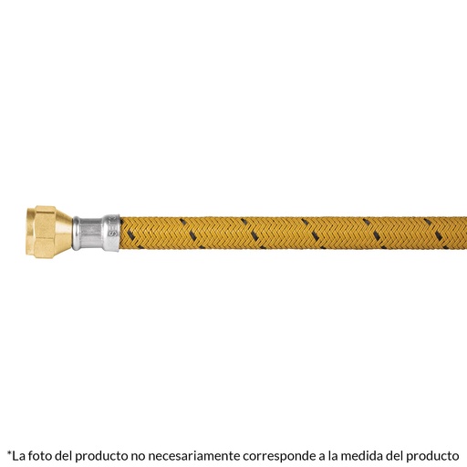 [HC81484] FOSET MANGUERA FLEXIBLE FGA-06V 60CM P/GAS VINILO