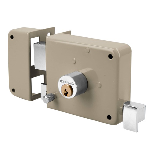 [HC81340] HERMEX CERRADURA CS-70IB CLASICA IZQUIERDA LLAVE TRADICIONAL