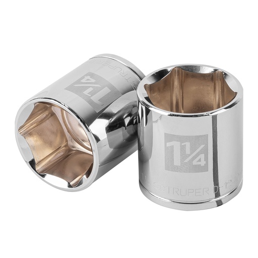 [HC81294] TRUPER DADO D-5440-H 1 1/4" CUADRO 1/2" 6 PUNTAS STD