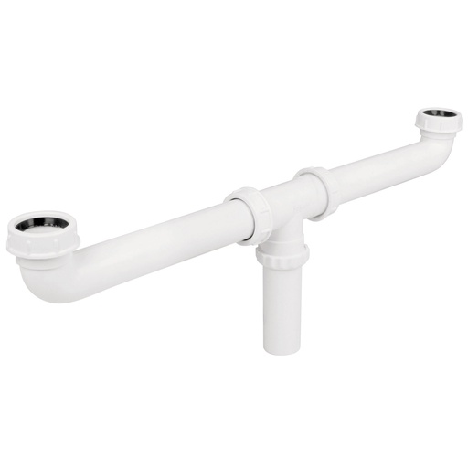 [HC81350] FOSET CESPOL DOBLE CED-11 1 1/2" P/FREGADERO PLASTICO