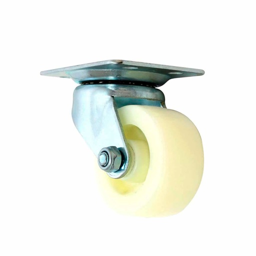 [HC99345] RODAJA GIRATORIA DE POLIPROP. BCA. 2-1/2"