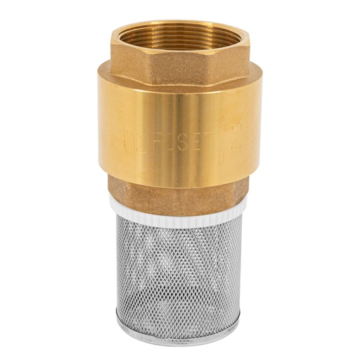 [HC81510] FOSET VALVULA PICHA-2X 2" D/PIE PICHANCHA REJILLA ACERO INOX