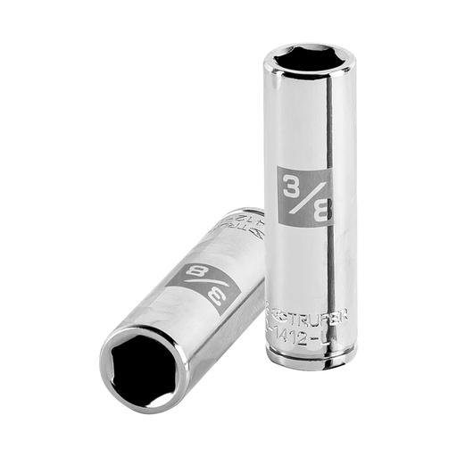 [HC81518] TRUPER DADO D-4712-L 3/8" CUADRO 1/4" LARGO 6 PUNTAS STD