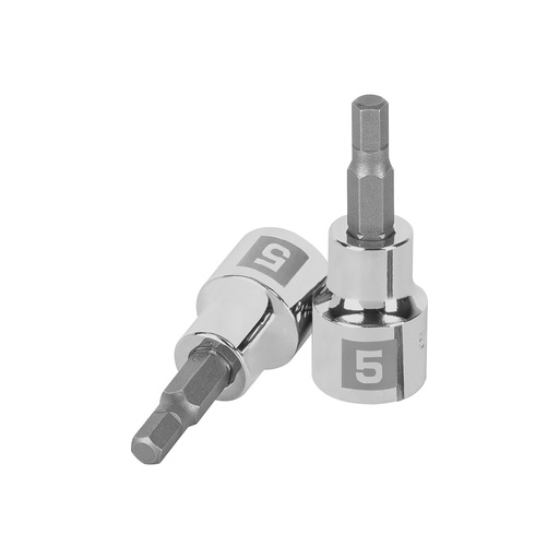 [HC81520] TRUPER DADO D-4990-5M 5MM CUADRO 3/8" PUNTA HEXAGONAL MM