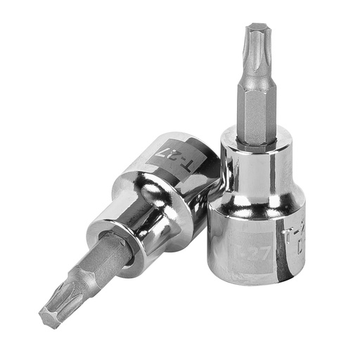 [HC81523] TRUPER DADO D-523927-W T-27 CUADRO 3/8" PUNTA TORX MM