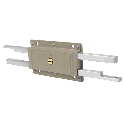 [HC81413] HERMEX CERRADURA DOBLE BARRA CB-32 DOBLE CERROJO