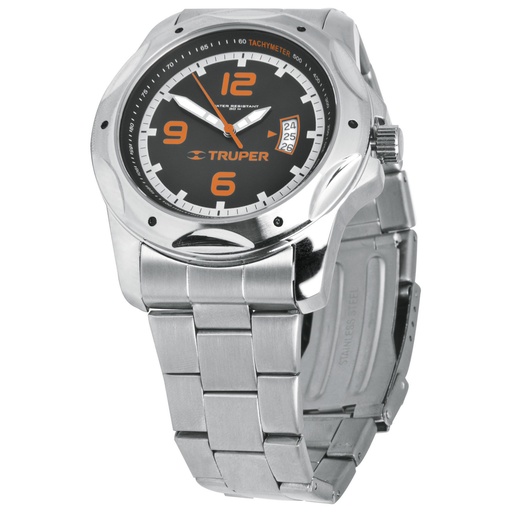 [HC81220] TRUPER RELOJ REL-PC-3 P/CABALLERO ACERO INOX